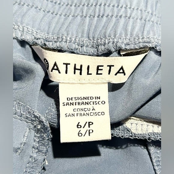 Athleta Brooklyn Jogger in Cottage Blue 6 Petite - Picture 7 of 8